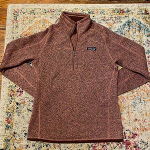 Patagonia Women's Better Sweater-- 1/4 Zip Fleece